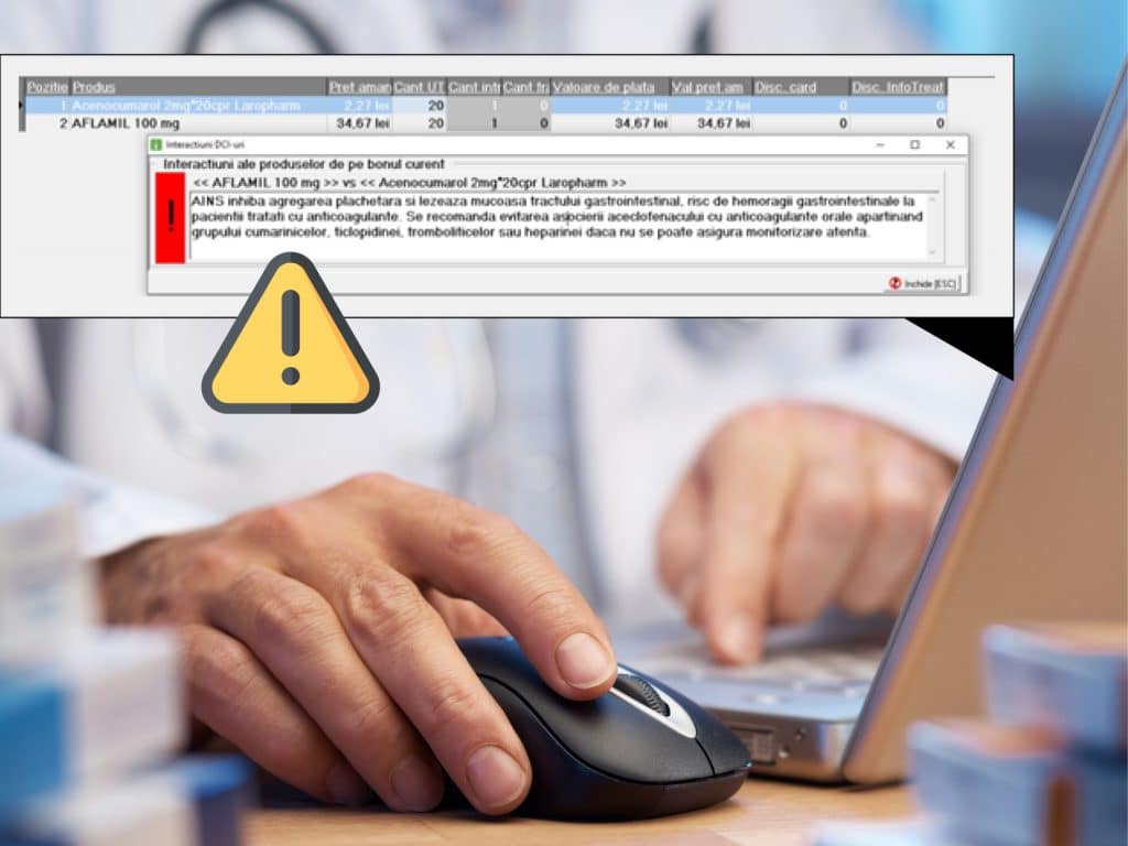 alerte interactiuni medicamente