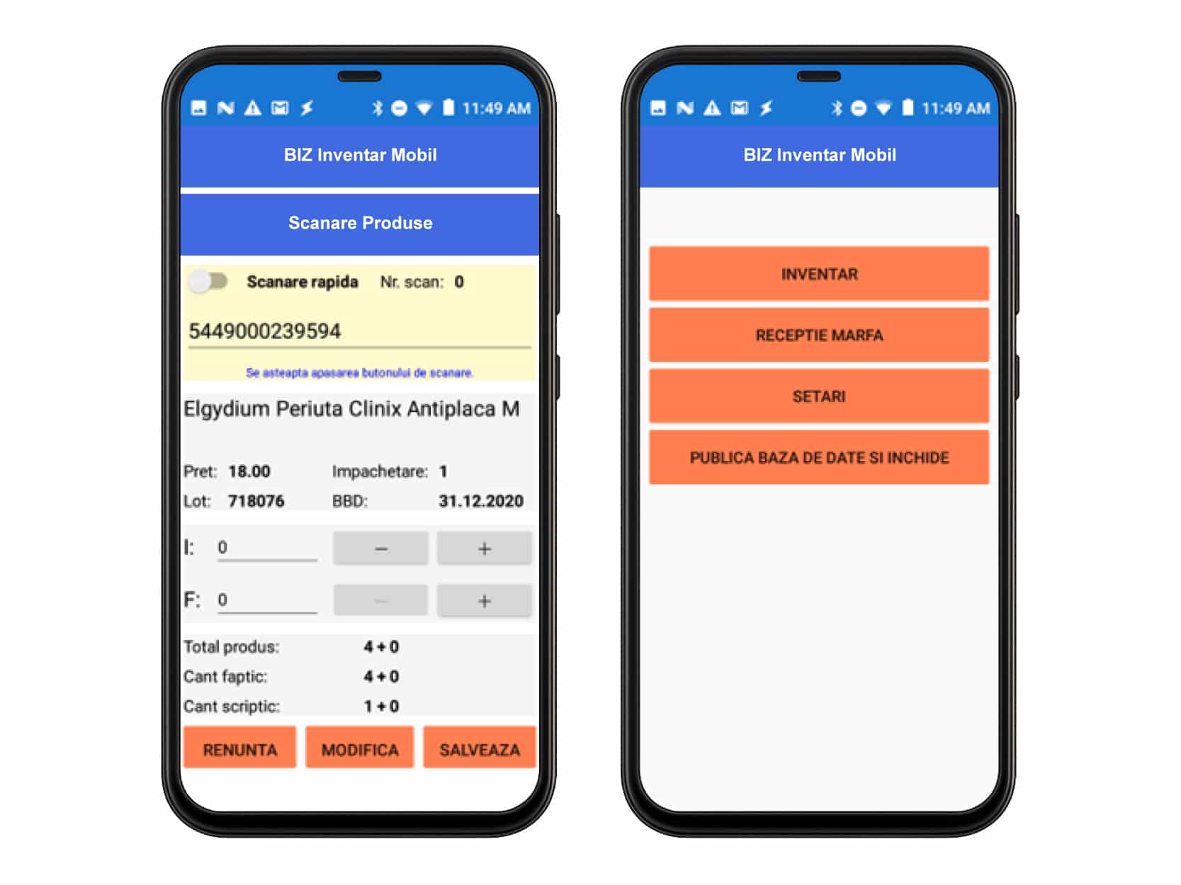 inventar mobil bizpharma